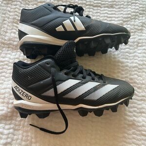 adidas adizero Impact. 2 Big Kids Football Cleats Size 5.5 Black/ White